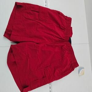 NWT L.L.Bean swim trunks mesh M 215659 cargo mens red 5797